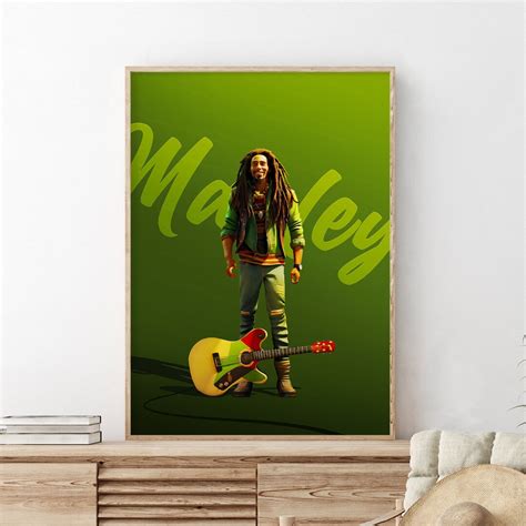 Bob Marley Poster Marley Fan Art Artwork Bob Marley Print - Etsy