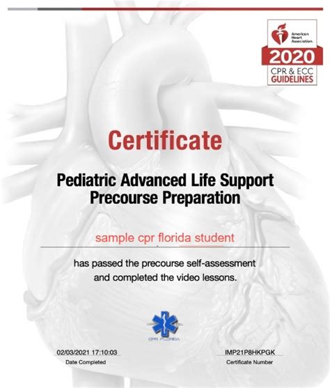 Cpr Florida Acls Pals Certification Training Classes American Heart