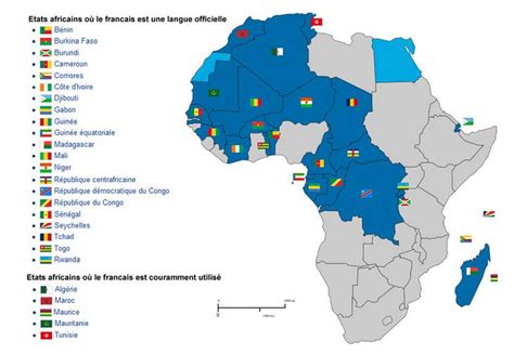 Cartes Afrique Francophone