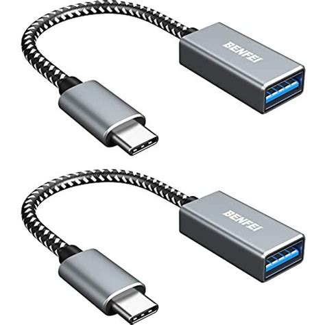 Usb C To Usb Adapter Benfei Pack Usb C To A Male To Female