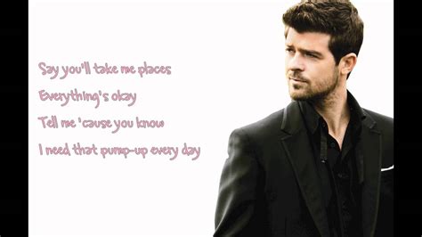 Robin Thicke Feat Lil Wayne Pretty Lil Heart Hd With Lyrics