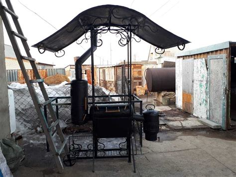 Барбекю мангал ,плита под казан , коптильня , смокер гриль 3 в одном ...