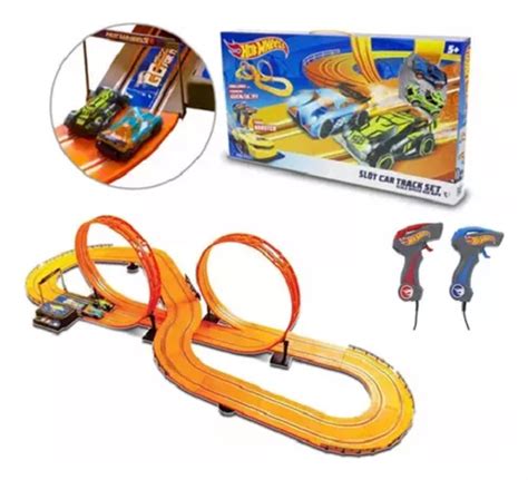 Pista Hot Wheels Deluxe Slot Car Track Set Cm Bivolt Frete Gr Tis