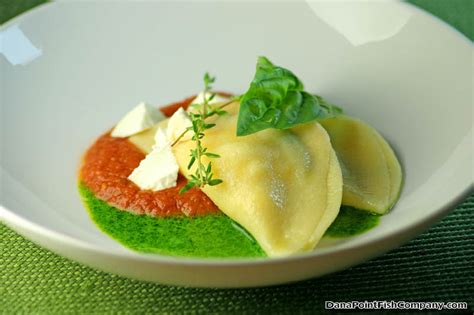 Shrimp Ravioli with Semolina Pasta | Dana Point Fish Company