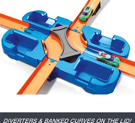 Hot Wheels GGP93 Track Builder Deluxe Stunt Box Deluxe Stunt Box Hobbies Toys Toys Games