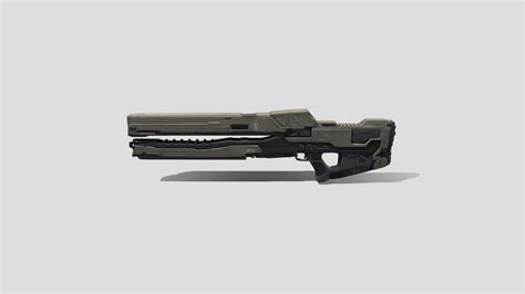 Halo Rail Gun 3d Model By Kotelev 35c783f Sketchfab