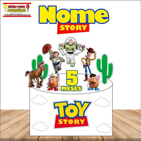 Topo de Bolo Toy Story Para Imprimir Gratuito