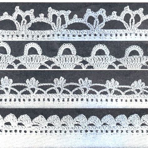 Entire Book Of Vintage Crochet Edgings 1940s Pdf Patterns 47 Etsy