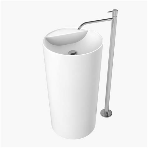 Antonio Lupi Lavabi Freestanding Washbasin D Model Max Fbx