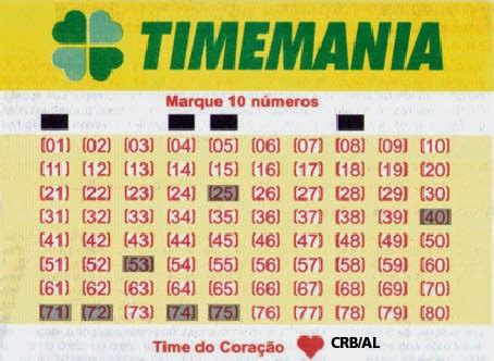 Time Mania Em 50 Jogos Fechando Quina Se Acerta Dentro As 40 Dezenas