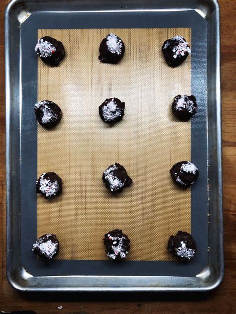 Triple Chocolate Peppermint Cookies