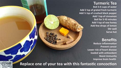 Turmeric Tea: Recipe and benefits | Wellness Munch