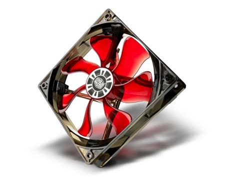 Вентилятор с подсветкой красной 120мм с PWM Cooler Master XtraFlo 120 ...