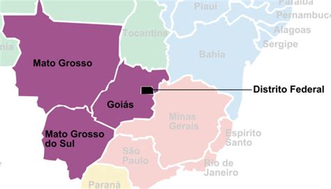 Região Centro-Oeste - Estados, clima, relevo, vegetação e hidrografia