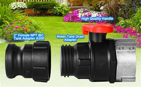 75mm Ibc Tote Tank Adapter Ball Valve Ibc Tote Valve 295 Coarse