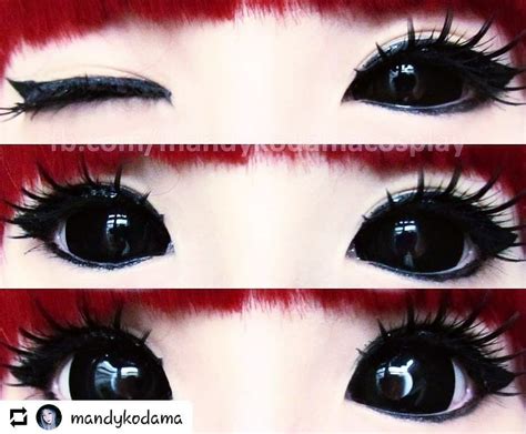 Black Sclera Contacts
