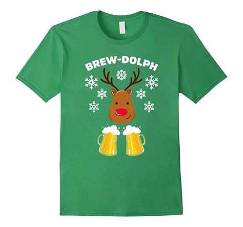 Brew Dolph Shirt Funny Christmas Beer Deer T Shirt