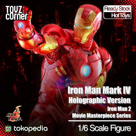 Promo Hot Toys MMS MMS Iron Man Iron Man Mark IV Holographic Version Cicil X