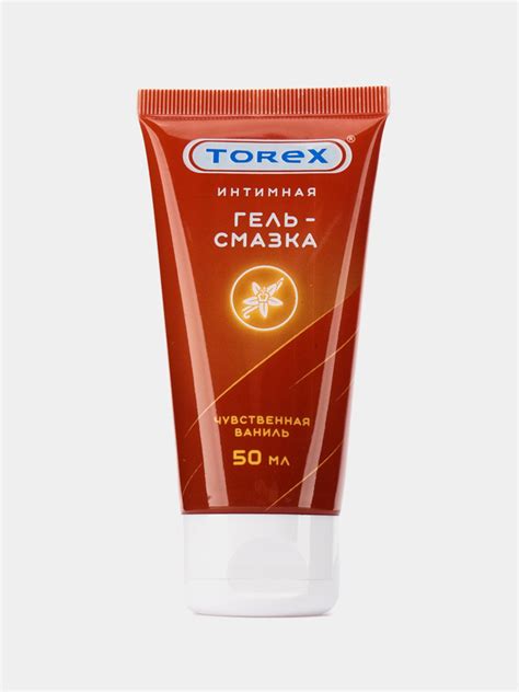 Интимная гель-смазка "TOREX", Чувственная ваниль купить по цене 266 ₽ в ...