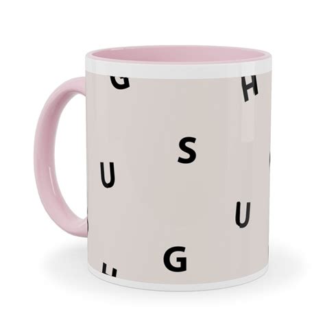 Sweet Hugs Typography Pale Nude Ceramic Mug Shutterfly