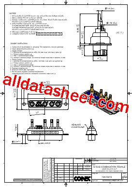 4009W4SCM61A10X Datasheet(PDF) - CONEC Elektronische Bauelemente GmbH