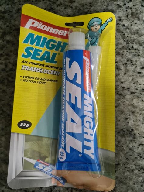 Clear Sealant Brand Pioneer Mighty Seal Furniture Home Living