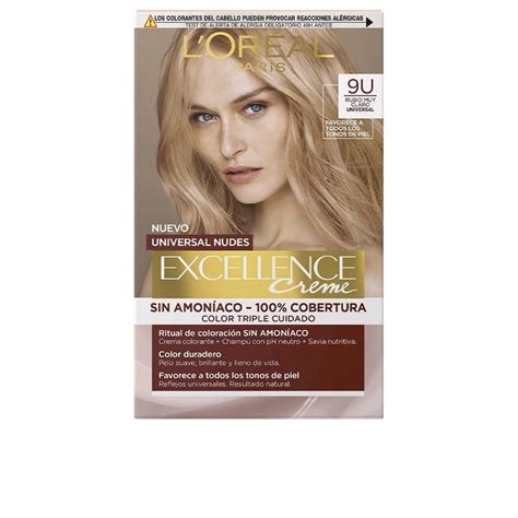 L Oreal Paris Excellence Creme Universal Nudes Tinte U Very Light Blonde U Eur