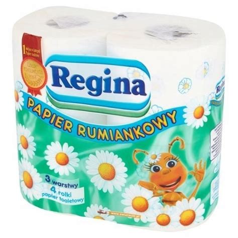 Regina Papier Toaletowy 3 Warstwy 4 Rolki 8004260434904 Cena