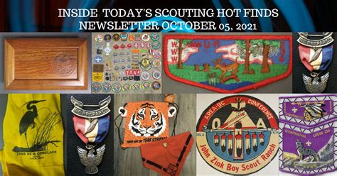 Scout Patch Collectors Tuesday Scouting Hot Finds Newsletter