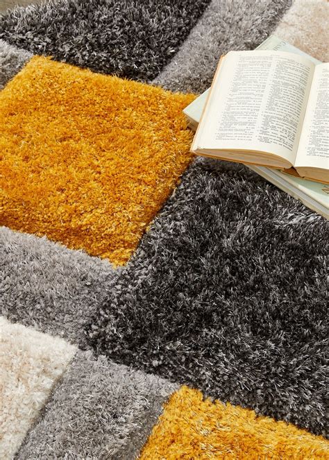 Ochre Rugs Yellow Mustard And Gold Rugs Matalan