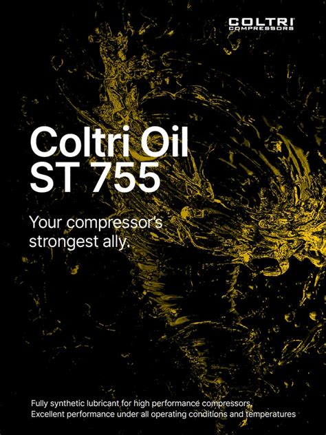 Coltri Oil St Coltri Compressors