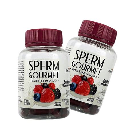 Sperm Gourmet Suplemento Vitamínico Tutti Frutti Hot Flowers Distribuidora Hot Flowers