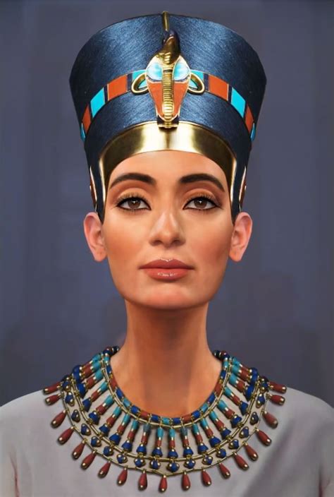 REAL LIFE NEFERTITI | Arte egipcio, Arte del antiguo egipto, Busto de