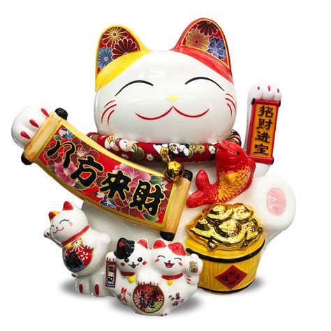 Кот МАНЕКИ НЕКО "Сила богатства" 29см (220В) - купить Сувенир по ...