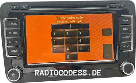 Erhalten Sie Volkswagen Radiocodes Anhand Der Seriennummer