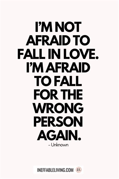 Top 30 Fearing Love Quotes