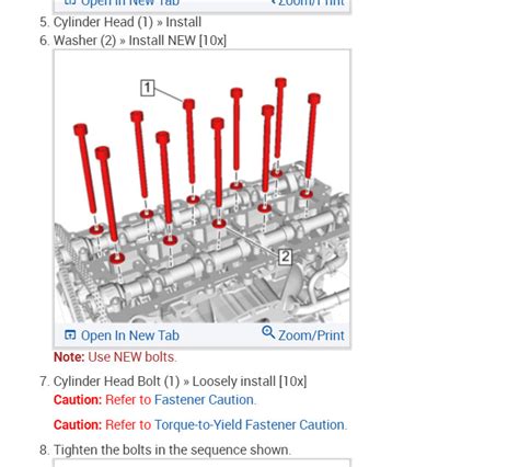 Head Bolt Torque Specs And Sequence Looking For Torque Specs And