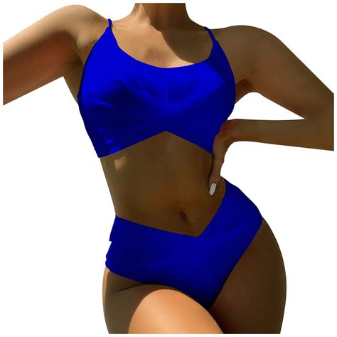 Fvwitlyh Bikini Sets For Women Leopard Swimsuit Women Plus Beachwear