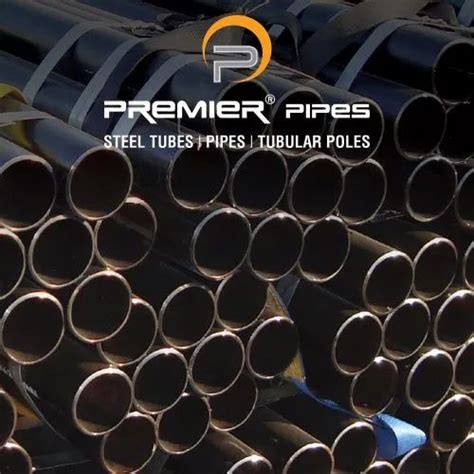 Premier Black Mild Steel Round Pipe Thickness Mm At Rs