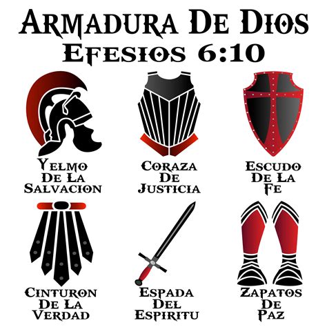 Armadura De Dios Svg Ponte La Armadura Completa De Dios Svg Etsy