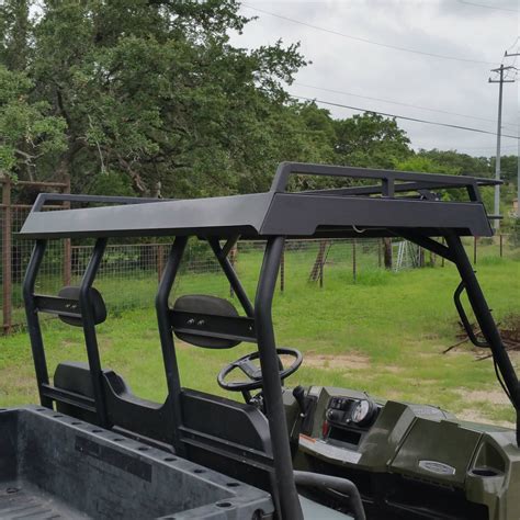 Polaris Ranger Full Size Single Cab Metal Top Pipe Frame 08 20