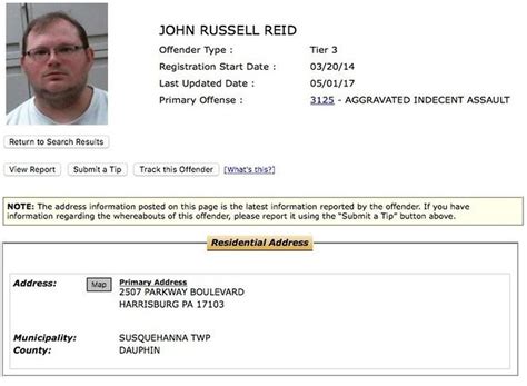 There Are More Than Lifetime Registered Sex Offenders Living In Dauphin County Part