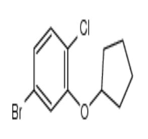 Bromo Chloro Cyclopentyloxy Benzenecas