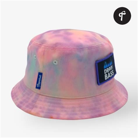 Festival Bucket Hat Tie-Dye Pastels