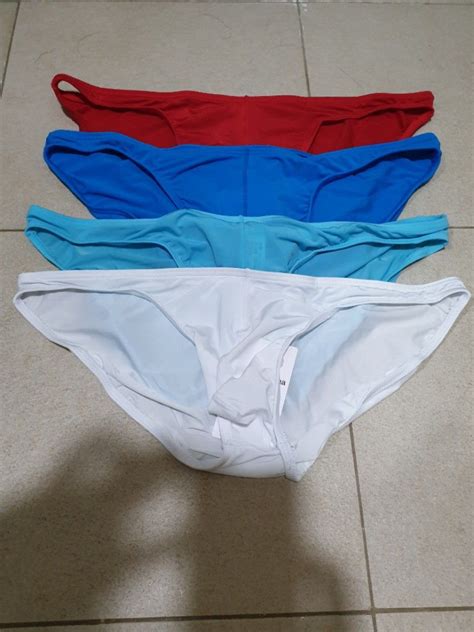 Mens Silky Soft Underwear Tanga Bikini Briefs Men S Fashion Bottoms New Underwear On Carousell