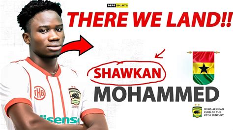 Done Deal Shawkhan Mohammed Set To Sign A Three Year Contract With