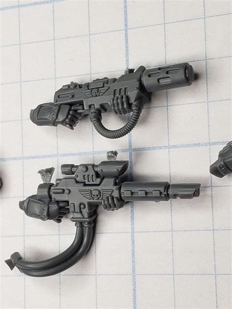 40k Astra Militarum Bits Tempestus Scions Hotshot Lasgun And Meltagun Set