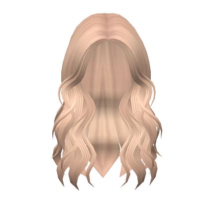 Lush Wavy Hair Blonde Roblox