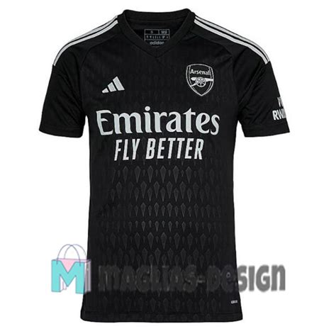 Maglie Calcio Arsenal Portiere Nero 2023 2024 26 00