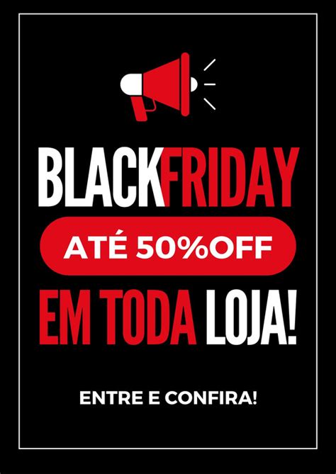 Como Escreve Black Friday - Modelos de Cartazes de Black Friday | Canva